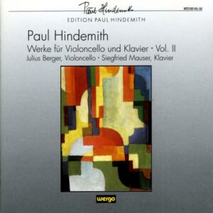 Hindemith : Œuvres pour violoncelle II