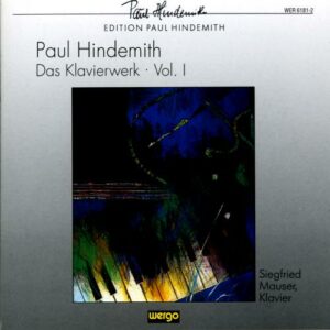 Hindemith : Œuvres pour piano I