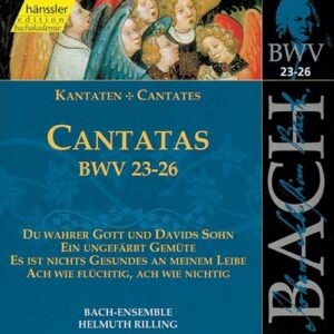 Bach J S : Cantatas, BWV 23-26