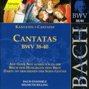 Bach J S : Cantatas, BWV 38-40