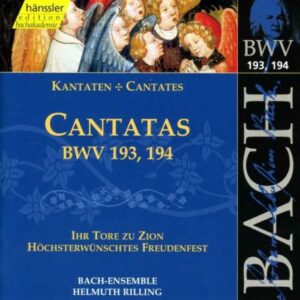 Bach J S : Cantatas, BWV 193, 194
