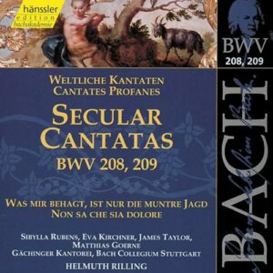 Bach J S : Secular Cantatas, BWV 208-209