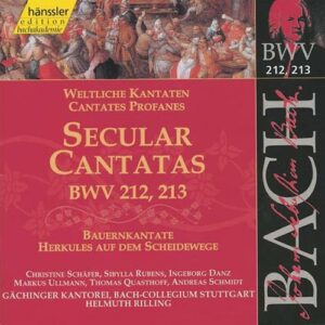 Bach J S : Secular Cantatas, BWV 212-213