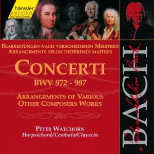 Bach J S : Concerti, BWV 972-987