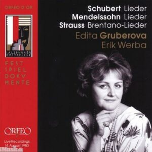 Schubert, Mendelssohn : Lieder, Strauss : Brentano-Lieder
