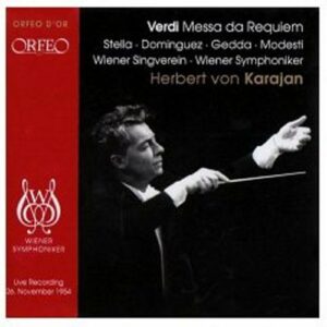 Verdi : Messe de Requiem. Karajan.