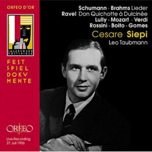 Siepi : Lieder et extraits d'operas