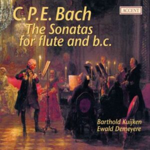 Bach C.P.E. : Les sonates pour flûte