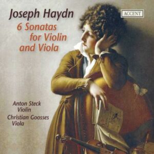 Haydn : 6 Sonates pour violon et alto. Steck, Goosses.