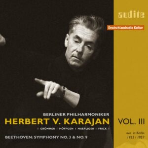 Beethoven : Symphonie n° 3 et n° 9. Karajan.
