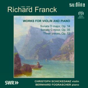 R. Franck : ?uvres pour violon et piano