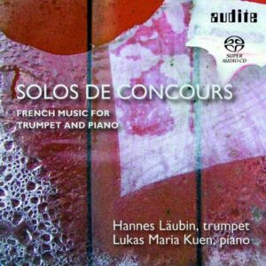 Solos de Concours. Charlier, Rueff, Gaubert, Saint-Saëns : Musique française pour trompette et piano