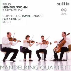 Mendelssohn : Quatuors à cordes, vol. 1. Mandelring.