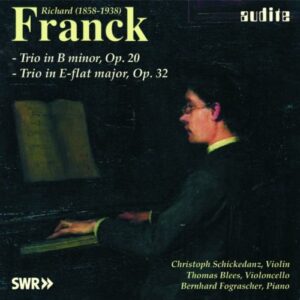 R. Franck : Trios pour piano et cordes