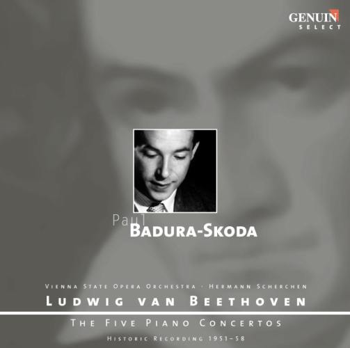 Beethoven : 5 Concertos pour piano. Badura-Skoda, Scherchen