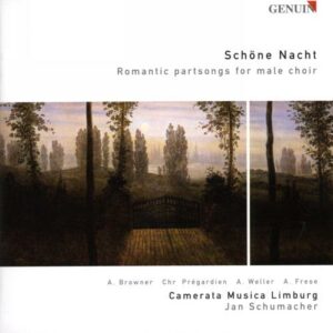 Schöne Nacht. Mus romantique pour chœur d'hommes. Schumacher.