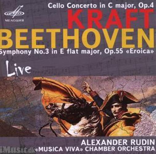 Beethoven, symph 3 , Kraft, concerto pour violoncelle