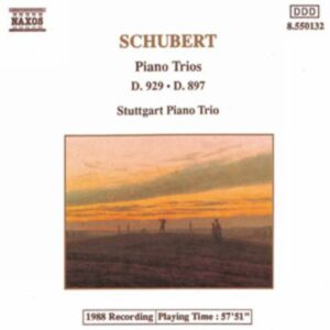 Franz Schubert : Trios pour piano D. 929 & D. 897
