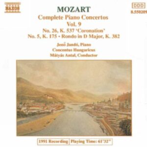 Mozart : Piano Concertos Nos. 5 and 26 / Rondo, K. 382