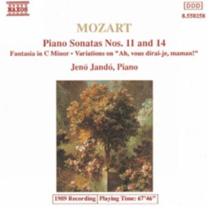 Mozart : Piano Sonatas Nos. 11 and 14 / Fantasia in C Minor