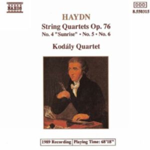 Joseph Haydn : Quatuors à cordes op. 76 n° 4 - 6
