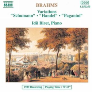 Variations "Schumann", "Haendel", "Paganini"
