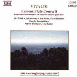 Antonio Vivaldi : Flute Concertos (Famous)