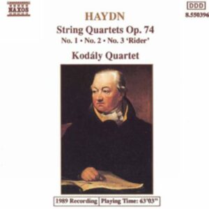 Joseph Haydn : Quatuors à cordes op. 74 n° 1- 3
