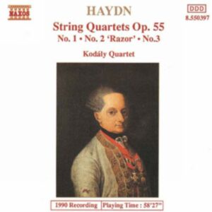 Joseph Haydn : Quatuors à cordes op. 55 n° 1 - 3