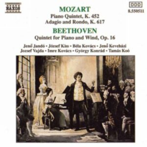 Wolfgang Amadeus Mozart - Ludwig Van Beethoven : Quintette pour piano