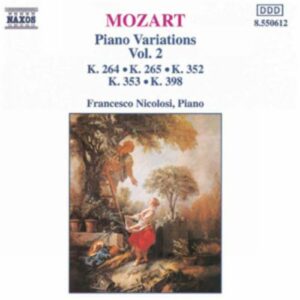 Wolfgang Amadeus Mozart : Piano Variations, Vol. 2