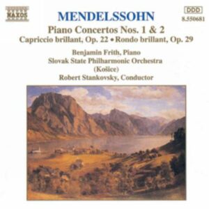 Mendelssohn Félix : Piano Concertos Nos. 1 and 2 / Capriccio Brillant / Rondo Brillant