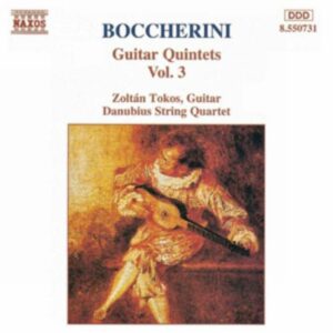 Boccherini : Guitar Quintets, Vol. 3