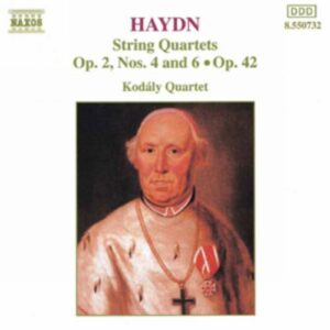 Joseph Haydn : Quatuors à cordes op. 42 et op. 2, n° 4 et 6