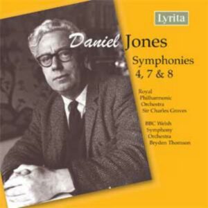 Daniel Jones : Symphonies Nos. 4, 7, 8
