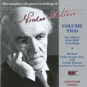 Nicolaï Medtner : Intégrale des enregistrements pour piano seul - Volume 2