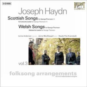 Joseph Haydn : Mélodies écossaises & galloises, volume 3