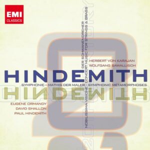 Hindemith : Symphonies. Karajan, Sawallisch.