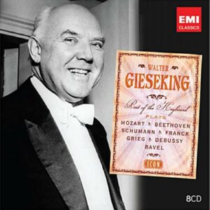 Walter Gieseking : Mozart, Beethoven, Debussy.