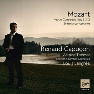 Mozart : Concertos pour violon n° 1, 3. Capuçon.