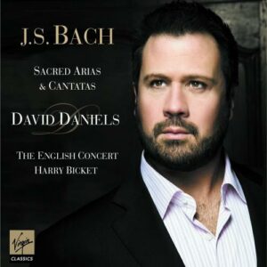Bach : Airs sacrés. Daniels, Bicket.