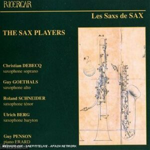 Les Sax de Sax : First WKS Written Saxophone/Var