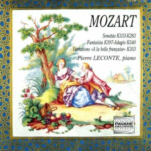 Mozart : Sonatas for piano. Leconte, P.