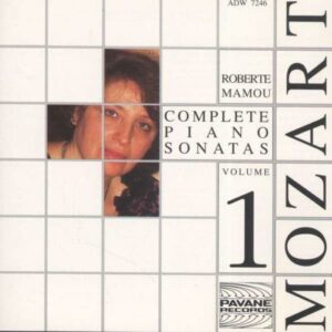 Mozart : Complete piano sonatas vol.1. Mamou, R.