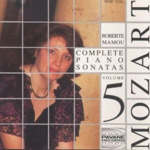 Mozart : Complete piano sonatas vol.5. Mamou, R.