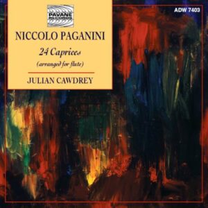 Paganini : Caprices (transcr. for flute). Cawdrey, J.