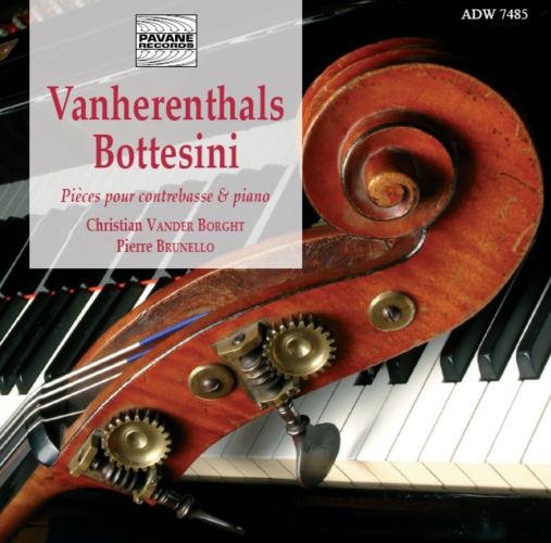 Bottesini/Vanherenthals : Works for double bass & piano. Vanderborght/Brunello.