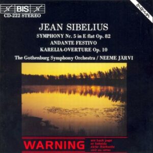Jean Sibelius : Symphony No. 4, Andante Festivo, Karelia-Overture