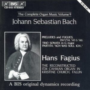 Bach, Cmplt Organ Music V9