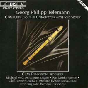Telemann : Double Concertos with recorder